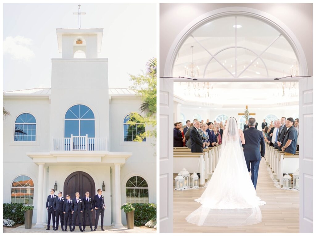 A stunning chapel wedding venue close to Tampa