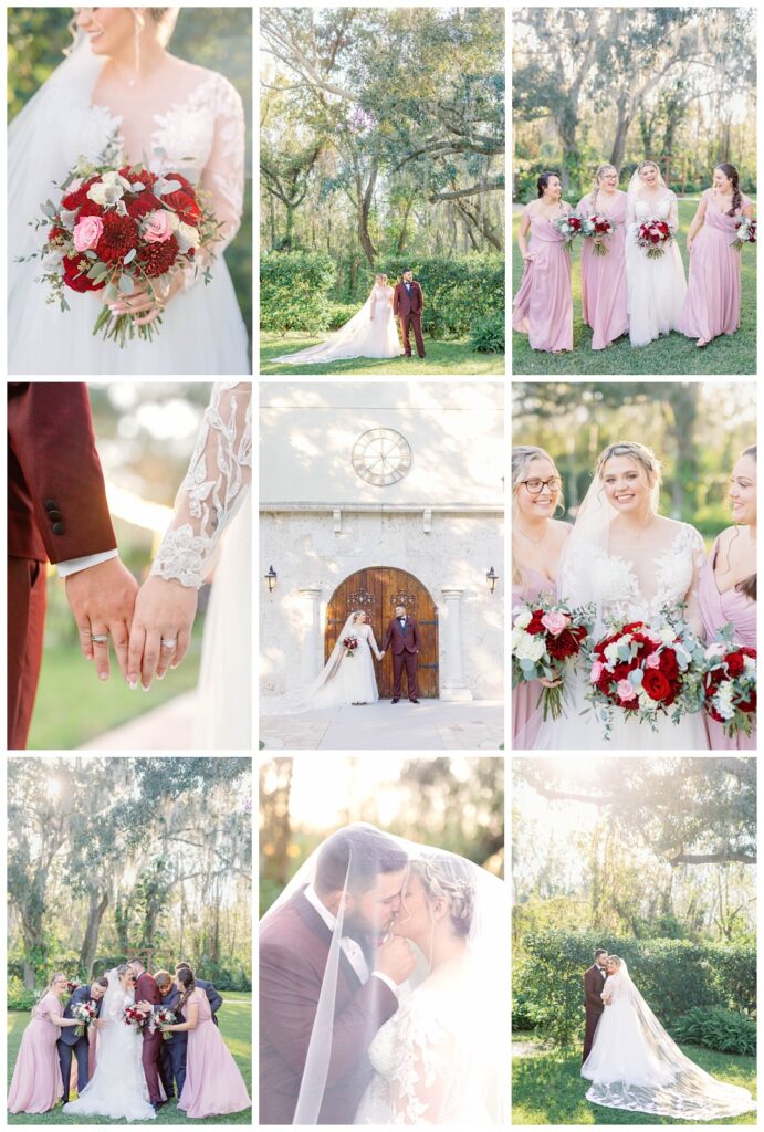 Beautiful wedding at the Bakers Ranch in Tampa, Florida